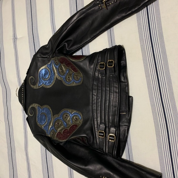 Elie  Saab biker jacket. Size 36. - Picture 2 of 6